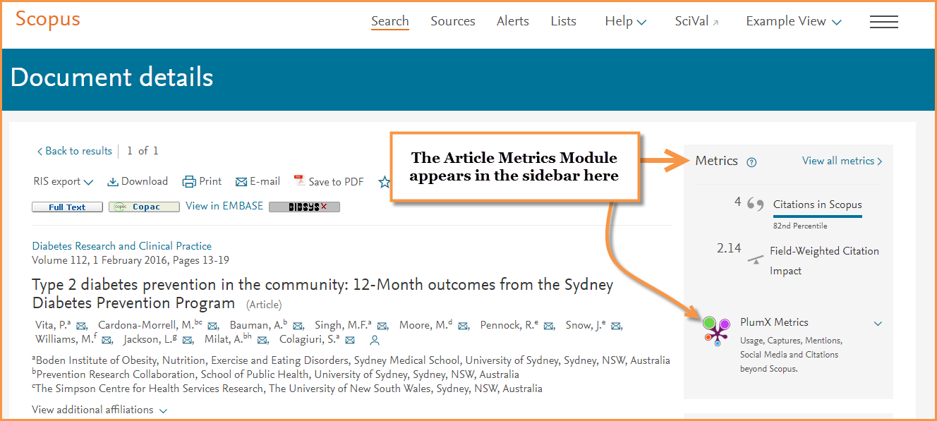 What’s New On Scopus: PlumX Metrics, Changes To Citation Overview Pages ...